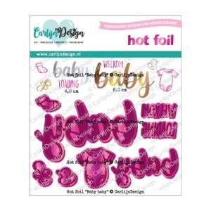 Stansmal hotfoil baby baby