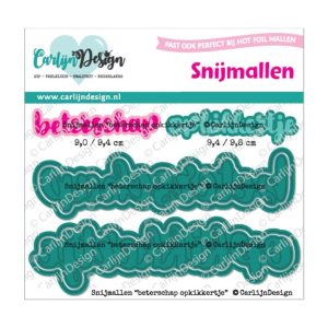 Stansmal beterschap opkikkertje