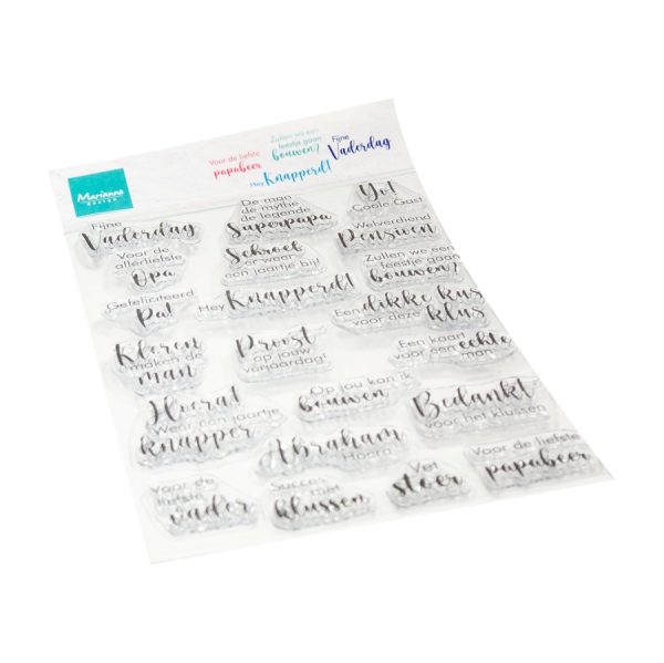 Stempel voor de man