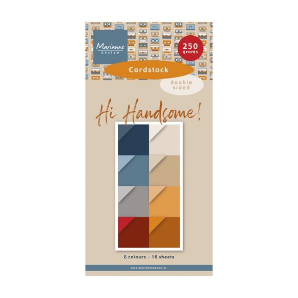 Cardstock hi handsome!