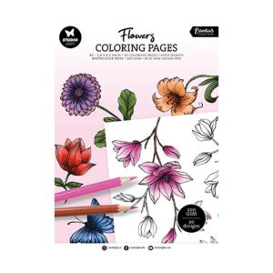 Kleurboek flowers