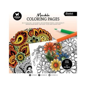 Kleurboek mandala