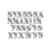 Stansmal carnival alphabet - Afbeelding 2
