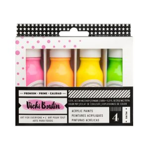 Vicki boutin acrylverf neon