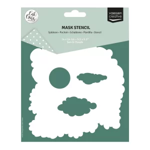 Mask sun & clouds