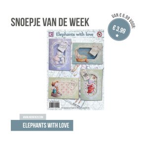 Kaartenpakket elephants with love
