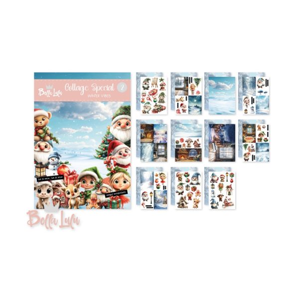 Collageboek winter vibes