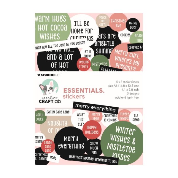 Stickerpad merry everything