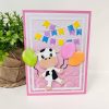 Stansmal party cardshape - Afbeelding 2