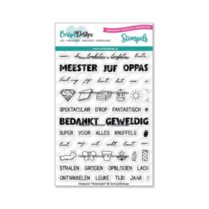 Stempel bedankjes
