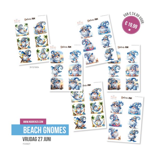 Mega Hobby Festijn beach gnomes