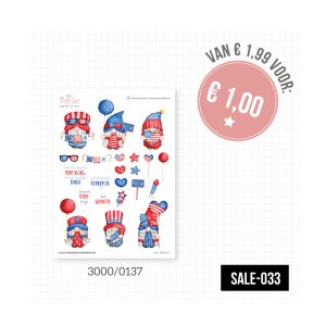 Sale-033 knipvel USA