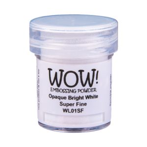 Embossingpoeder bright white