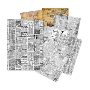 Tissue papier newspapers