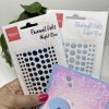 Sale-022 plakparels blue glitter - Afbeelding 4