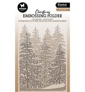 Embossingfolder forest background