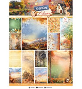 designpapier charming autumn