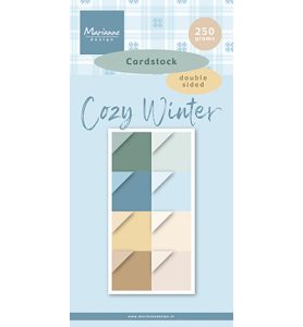 cardstock cozy winter