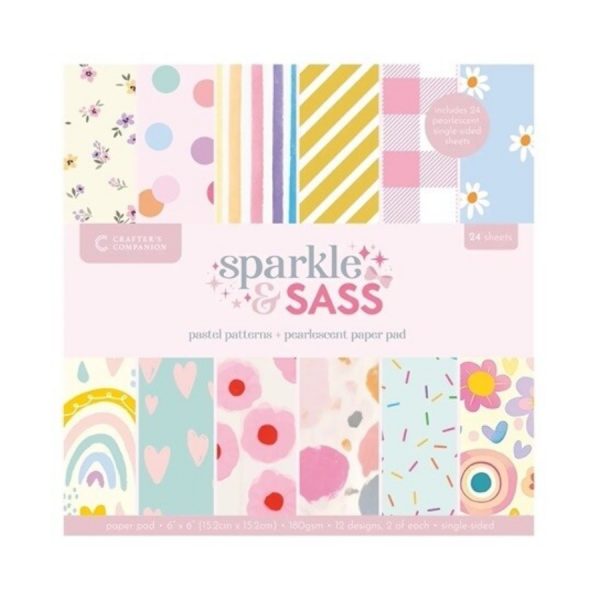 Designpapier sparkle & sass
