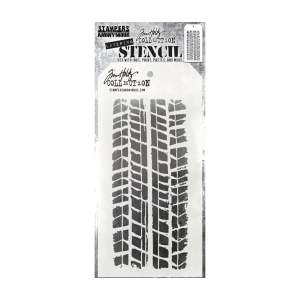 Stencil treads