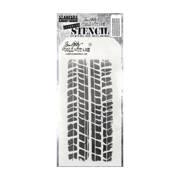 Stencil treads