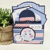 Cardstock textuur maritime - Afbeelding 5