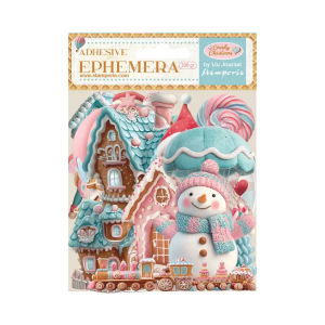 Die-cuts candy christmas ephemera
