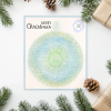 Embossingfolder kerstbal - Afbeelding 2