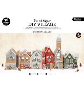 paper pad Village Christmas Village