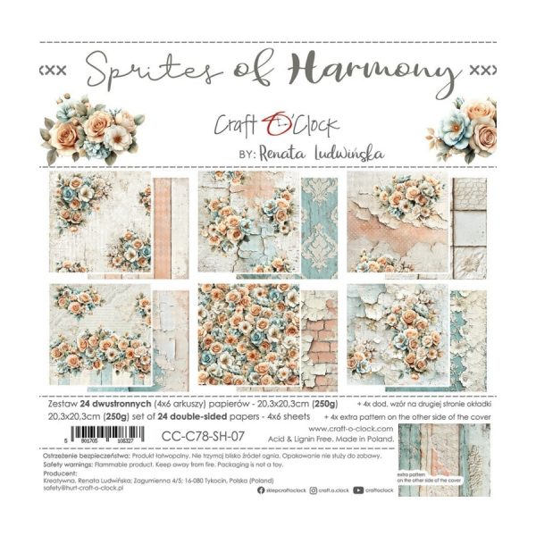 Designpapier sprites of harmony