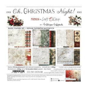 Designpapier oh christmas night