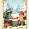 Kaartenpakket christmas animals - Afbeelding 5