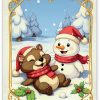 Kaartenpakket christmas animals - Afbeelding 4