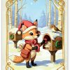 Kaartenpakket christmas animals - Afbeelding 3