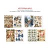Hot cocoa & holly junk journal ephemera boek - Afbeelding 2