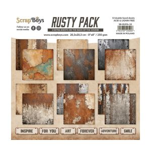 Designpapier rusty