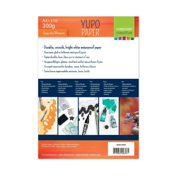 Yupo papier - 10 vel