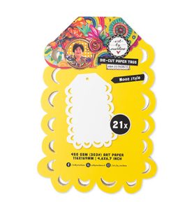 Stansplaatjes labels Moon style