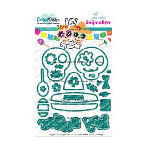 Stansmal sugar skulls