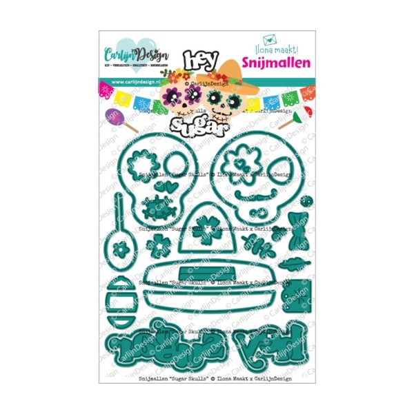 Stansmal sugar skulls
