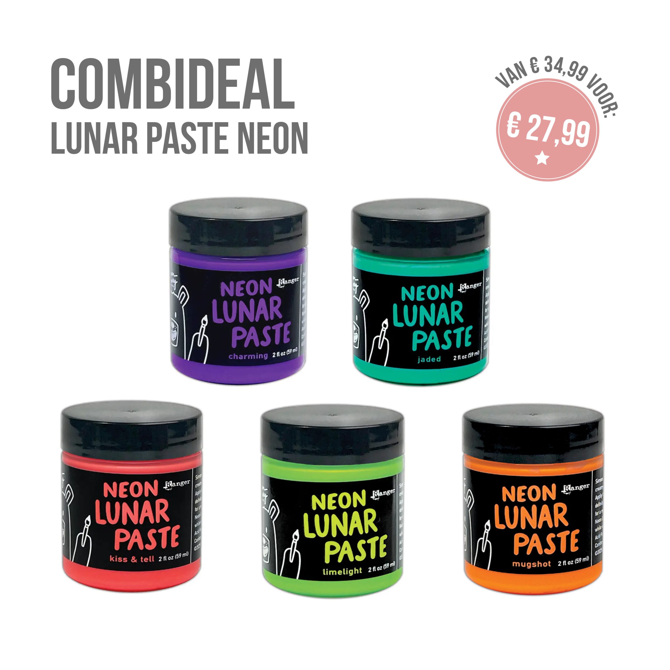 Combideal lunar pasta neon