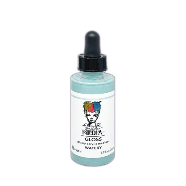 Media gloss dropper watery