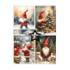 Designpapier christmas gnomes - Afbeelding 2