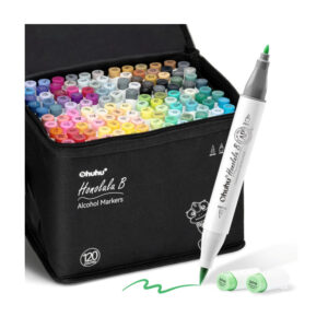 Honolulu B 120 kleuren alcoholmarkers brush & fine