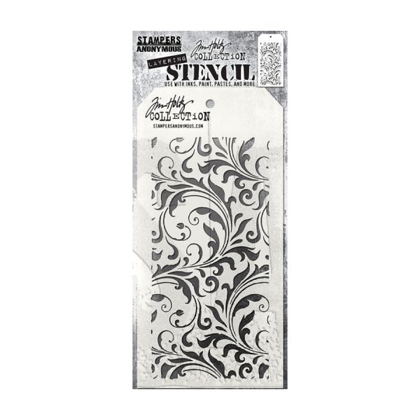 Stencil flourish