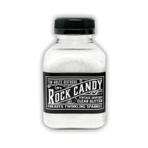 Distress rock candy glitter