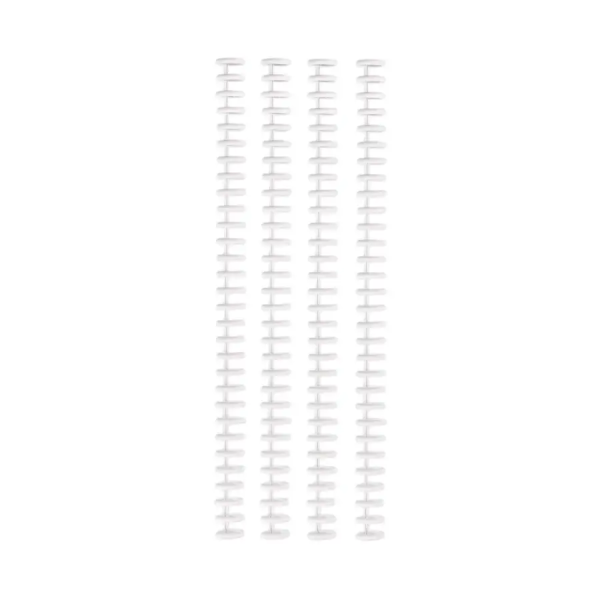 Bind Easy Klikbindruggen 12mm Wit 4st.