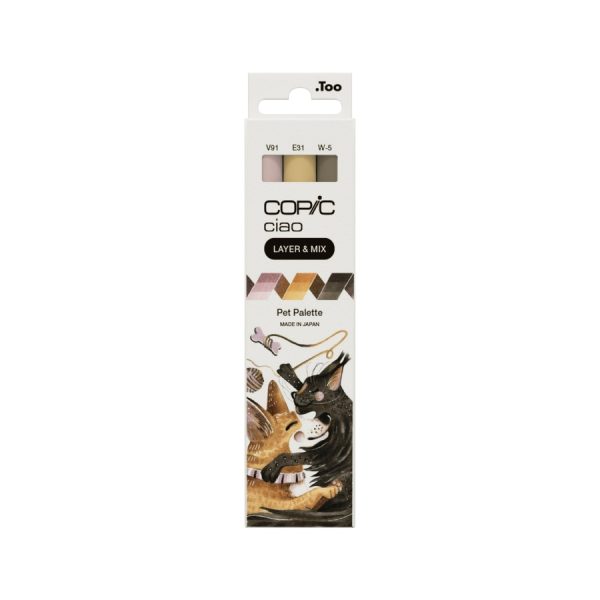 Ciao marker layer & mix pet palette set