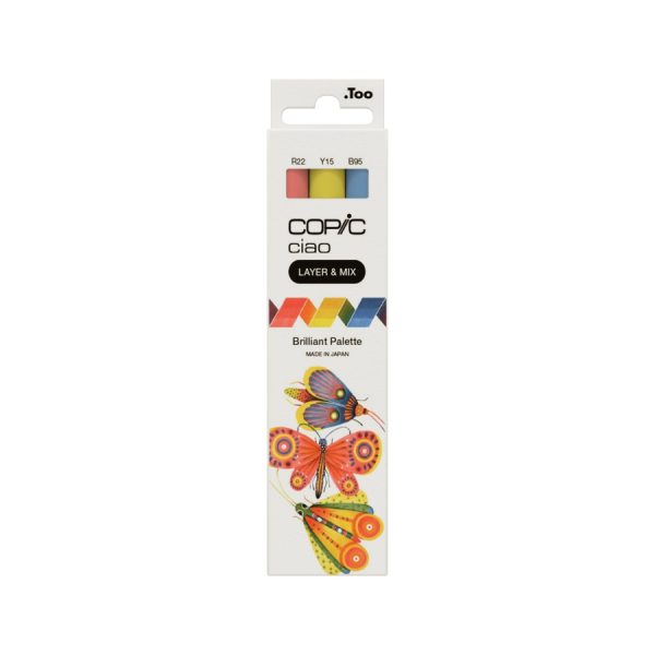 Ciao marker layer & mix brilliant palette set