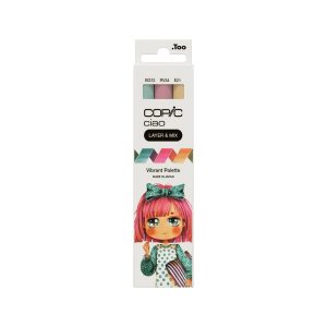 Ciao marker layer & mix vibrant palette set